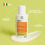 Protetor Solar Fluido 12HS Facial com Ácido Tranexâmico Para Pele com Manchas e Melasma - Biosole TX FPS 80 40ml - Imagem 6