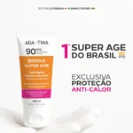 Protetor Solar 12HS Anti-Idade Toque Seco Anti-Calor – Biosole Super Age FPS 90 40ml - Imagem 5
