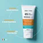Protetor Solar Facial 12HS Clareador 15 Tipos de Manchas – Biosole Oxy FPS 85 40ml - Imagem 6