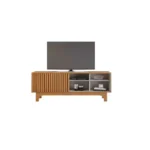 Rack Jasmin para TV até 70" - 1,68 m | Cor Cinamomo/Off white - Imagem 4