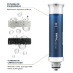 Purificador Electrolux Eletrônico Compacto Efficient Painel Mecânico Bivolt Cinza (PE15X) - Bivolt - Imagem 2