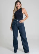 Calça Jeans Sawary Wide Leg - 279699 AZUL