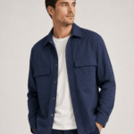 Caban Tecnológico Com Bolsos Tng Azul