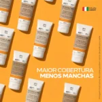 Protetor Solar Facial 12HS com Cor Toque Seco e Alta Cobertura - Biosole BB Cream FPS 60 40ml - Imagem 8