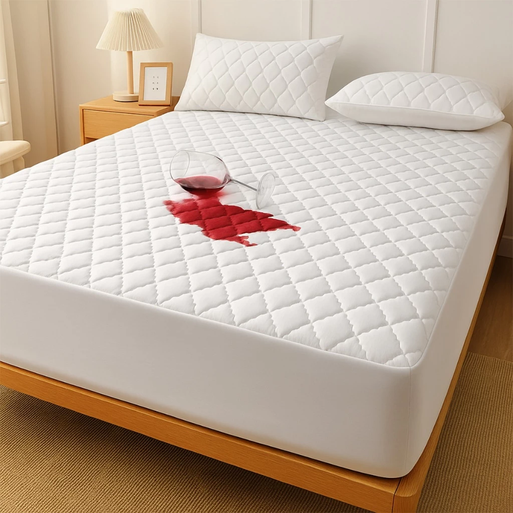 br-11134207-7r98o-mbfb2i620f39be Lençol Protetor Ajustável Macio e Impermeável Avulso Para Colchão Branco - Imagem 1