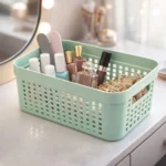 Kit 5 Caixas Organizadoras com Tampa Cesto Grande de Plástico 2 Litros 4,5 Litros 17 Litros - Imagem 8