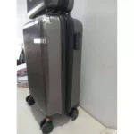 Kit Mala Bordo 20" 10kg + Frasqueira ABS Roda Dupla 360° TSA Cinza - Imagem 5