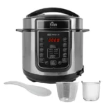 Panela de Pressão Elétrica Digital 6 Litros Preta ou Inox - Kian - Imagem 2