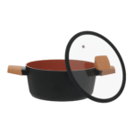 Caçarola Indução 24cm Norma Preta - Imagem 2