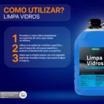 Limpa Vidros 5L Vintex Vonixx Limpador De Espelho Automotivo Parabrisa - Imagem 2
