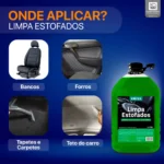 Limpa Estofados 5L Vintex Limpador Concentrado Aromatizado Vonixx - Imagem 3