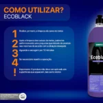 1,5 Litro Finalizador De Caixa De Rodas Automotivo Ecoblack Vonixx Vintex - Imagem 4