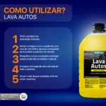 Shampoo Lava Autos 5L Automotivo Neutro Concentrado Vintex - Imagem 4