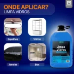 Limpa Vidros 5L Vintex Vonixx Limpador De Espelho Automotivo Parabrisa - Imagem 5