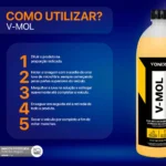 V Mol 1,5L Automotivo Profissional Detailing Premium Alta Performance Original Acabamento Perfeito - Imagem 6