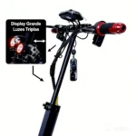 Scooter Elétrico Dobrável 800W 48V13Ah 45km/h Autonomia 45km - Imagem 6